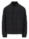 Massimo Osti Studio Quilted Padded Jacket In Black