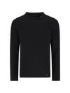 Massimo Osti Studio Ribbed-knit Sweater In Black