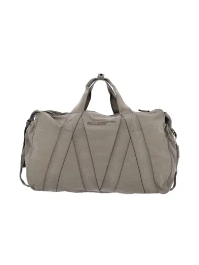 Massimo Osti Studio Shoulder Bag In Technical Fabric In Taupe