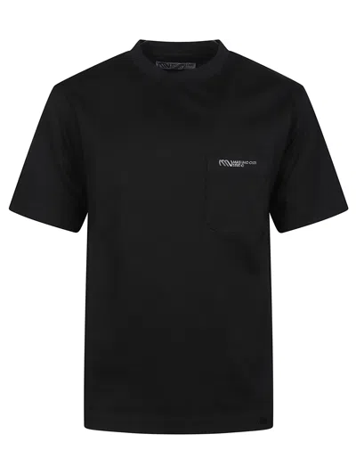 Massimo Osti Studio T-shirt With Pocket In Black