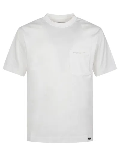 Massimo Osti Studio T-shirt With Pocket In White