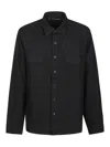 Massimo Osti Studio Patch-pocket Shirt In Black