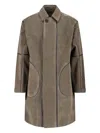 Massimo Osti Studio 'unlined' Coat In Green