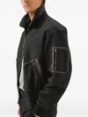 Massimo Osti Studio Zip Pockets Jacket In Black