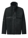 Massimo Osti Studio Zipped Down Jacket In Black
