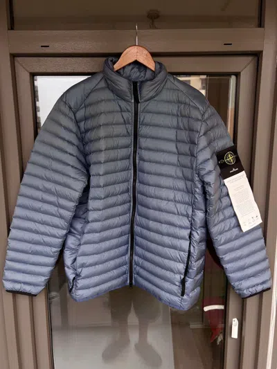 Pre-owned Massimo Osti X Stone Island Loom Woven Chambers R Nylon Jacket In Light Blue