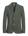 Massimo Rebecchi Man Blazer Green Size 44 Polyester, Elastane In Green