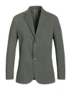 Massimo Rebecchi Man Blazer Military Green Size 40 Polyester, Viscose, Elastane