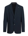 Massimo Rebecchi Man Blazer Navy Size 46 Polyester, Viscose, Elastane
