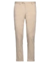 Massimo Rebecchi Man Pants Beige Size 34 Cotton, Polyester, Elastane