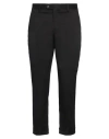 Massimo Rebecchi Man Pants Black Size 40 Cotton, Polyamide, Elastane