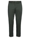 Massimo Rebecchi Man Pants Dark Green Size 40 Cotton, Polyamide, Elastane