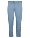 Massimo Rebecchi Man Pants Pastel Blue Size 34 Cotton, Polyamide, Elastane