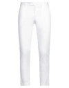 Massimo Rebecchi Man Pants White Size 36 Cotton, Polyester, Elastane