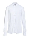 Massimo Rebecchi Man Shirt White Size 17 ½ Cotton In White