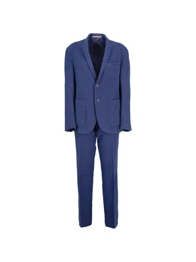 Pre-owned Massimo Rebecchi Single-breasted Suit In Blue