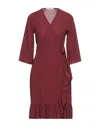 Massimo Rebecchi Short Dresses In Red