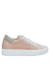 Massimo Rebecchi Woman Sneakers Light Grey Size 6 Soft Leather In Grey