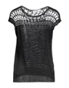 Massimo Rebecchi Sweaters In Black