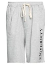 Massimo Sabbadin Man Shorts & Bermuda Shorts Light Grey Size M Cotton