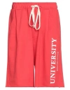 Massimo Sabbadin Man Shorts & Bermuda Shorts Red Size M Cotton In Red