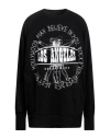 Massimo Sabbadin Man Sweatshirt Black Size Xl Cotton In Black