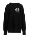 Massimo Sabbadin Man Sweatshirt Black Size Xl Cotton In Black
