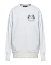 Massimo Sabbadin Man Sweatshirt White Size S Cotton In White