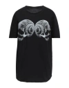 Massimo Sabbadin Man T-shirt Black Size Xxl Cotton In Black