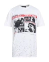 Massimo Sabbadin Man T-shirt White Size Xl Cotton In White