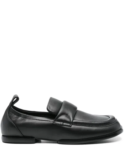 Massimo Santini Newport Loafers In Black