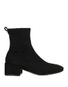 Massimo Santini Woman Ankle Boots Black Size 6 Textile Fibers