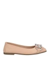 Massimo Santini Woman Ballet Flats Blush Size 6 Leather
