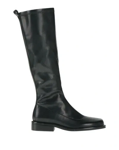 Massimo Santini Woman Boot Black Size 6 Leather