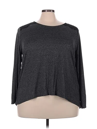 Pre-owned Massini 3/4 Sleeve T-shirt In Gray