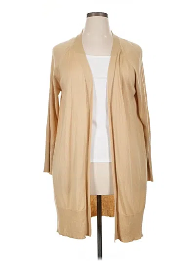 Pre-owned Massini Cardigan Sweater In Tan