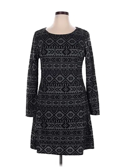Massini Casual Dress In Black