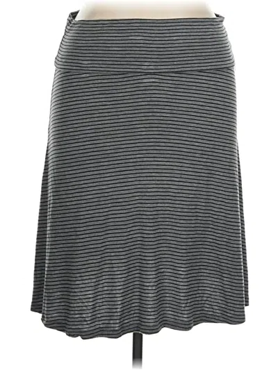 Pre-owned Massini Casual Skirt In Gray