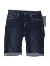 Massini Denim Shorts In Blue