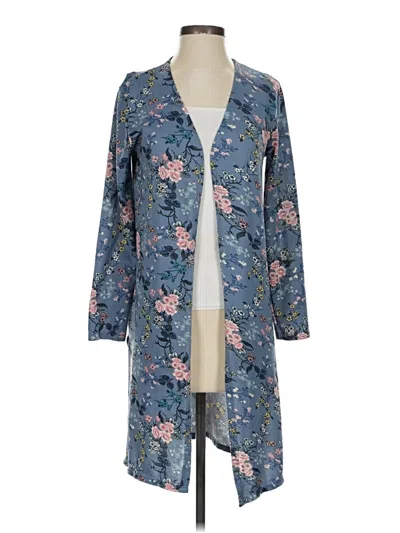 Pre-owned Massini Kimono In Blue