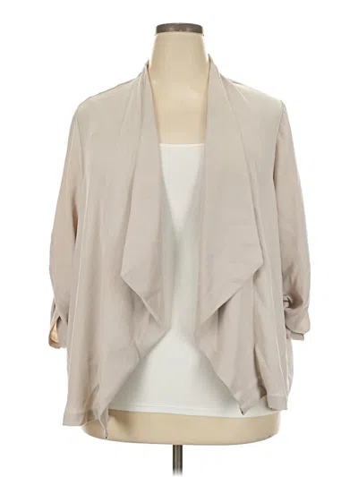 Pre-owned Massini Kimono In Tan