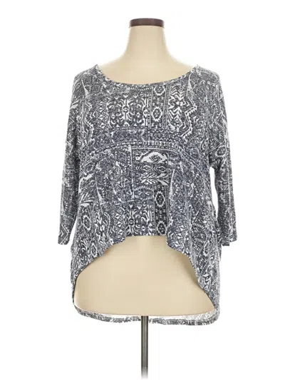 Pre-owned Massini Pullover Sweater In Gray