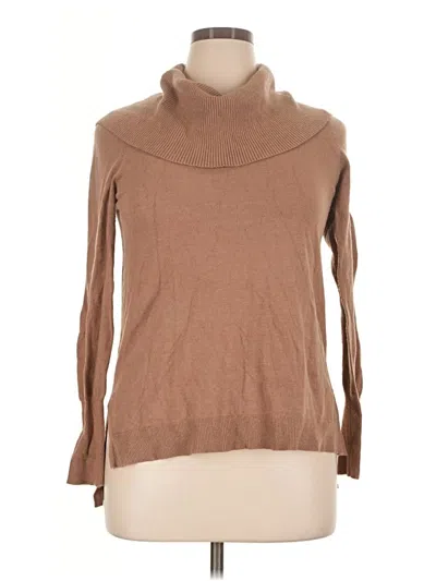 Pre-owned Massini Turtleneck Sweater In Tan