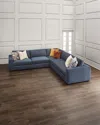 Massoud Anthonie Sectional In Blue