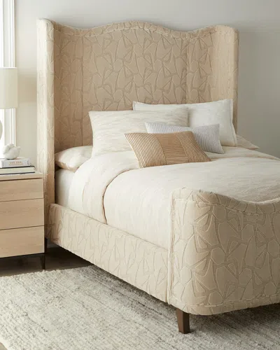 Massoud Baia Queen Bed In Linen