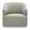 Massoud Coppell Swivel Chair In Aries Buff