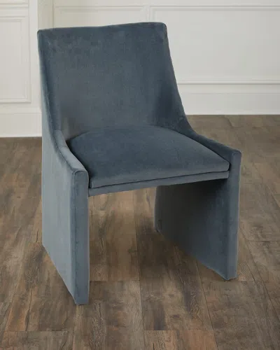 Massoud Everly Dining Side Chair In Gray