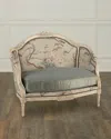 Massoud Gilmore Settee In Green