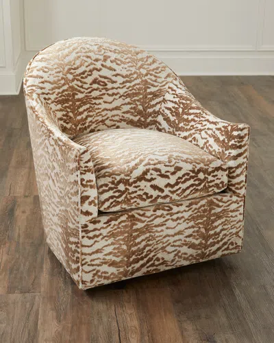 Massoud Haider Accent Chair In Gold