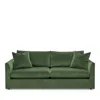 Massoud Lucas Two Cushion Sofa In Banks Emerald